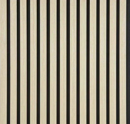 Akoestisch Houten Wandpaneel — Transformeer je ruimte in slechts 30 minuten (270 x 110 cm)