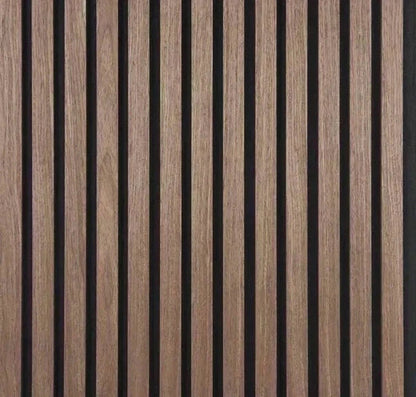 Akoestisch Houten Wandpaneel — Transformeer je ruimte in slechts 30 minuten (270 x 110 cm)